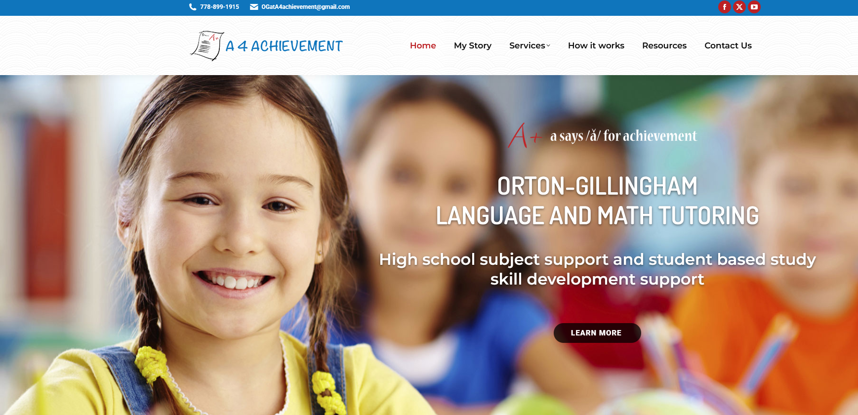 a4achievement: Orton Gillingham tutoring